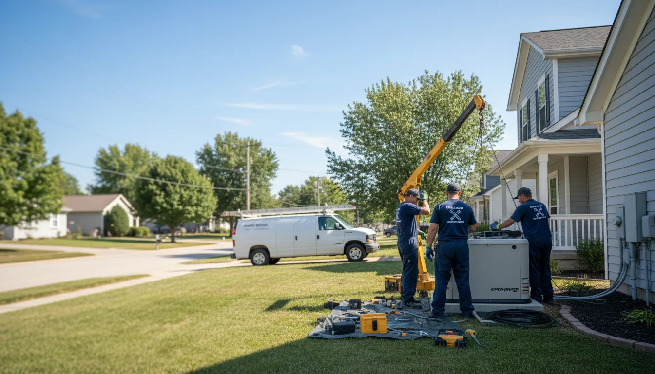 Generator Installation in Sharon Springs, KS near me